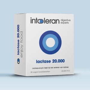 Intoleran lactase 20.000 - 50 tabletten